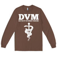 Chestnut Doctor of Veterinary Medicine DVM Veterinarian Vet Tech Long Sleeve Tee - FloraArt