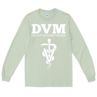Matcha Doctor of Veterinary Medicine DVM Veterinarian Vet Tech Long Sleeve Tee - FloraArt