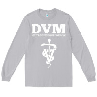 Moon Dust Doctor of Veterinary Medicine DVM Veterinarian Vet Tech Long Sleeve Tee - FloraArt
