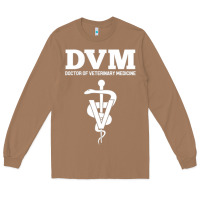 Toasted Coconut Doctor of Veterinary Medicine DVM Veterinarian Vet Tech Long Sleeve Tee - FloraArt