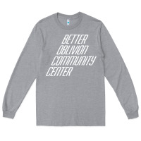 Heather Grey Better Oblivion Community Center Long Sleeve Tee - FloraArt