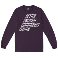 Plum Better Oblivion Community Center Long Sleeve Tee - FloraArt