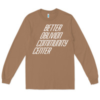 Toasted Coconut Better Oblivion Community Center Long Sleeve Tee - FloraArt