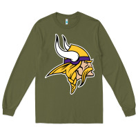 Army Green Team Of Minnesota American Football Long Sleeve Tee - FloraArt