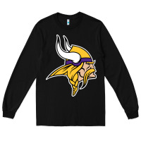 Black Team Of Minnesota American Football Long Sleeve Tee - FloraArt
