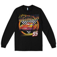 Black cars lightning mcqueen Long Sleeve Tee - FloraArt