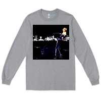 Heather Grey roxy poster Long Sleeve Tee - FloraArt