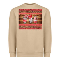 Mushroom valentines day gnomes leopard Heavyweight Sweatshirt - Jasminsmagicworld