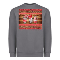 Storm valentines day gnomes leopard Heavyweight Sweatshirt - Jasminsmagicworld