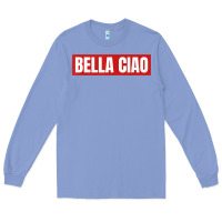 Colony Blue bella ciao tshirt for casa song lovers  men women tshirt t shirt Long Sleeve Tee - FloraArt