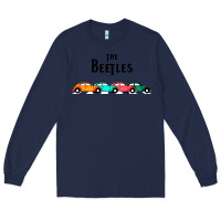 Navy beetles Long Sleeve Tee - FloraArt
