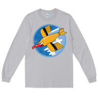 Moon Dust Ww2 91St Bomb Squadron Flying Fortress Soaring Bird Patch Long Sleeve Tee - FloraArt