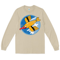 Mushroom Ww2 91St Bomb Squadron Flying Fortress Soaring Bird Patch Long Sleeve Tee - FloraArt