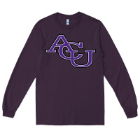 Plum ACU ABILENE CHRISTIAN UNIVERSITY Long Sleeve Tee - FloraArt