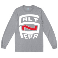 Heather Grey salt n pepa Long Sleeve Tee - FloraArt