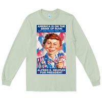 Matcha alfred e. neuman for president Long Sleeve Tee - FloraArt