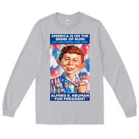 Moon Dust alfred e. neuman for president Long Sleeve Tee - FloraArt