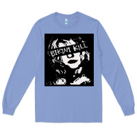 Colony Blue Vintage Bikini Kill Women Classic Long Sleeve Tee - FloraArt