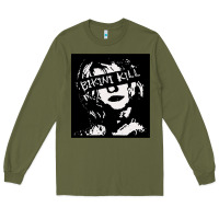 Army Green Vintage Bikini Kill Women Classic Long Sleeve Tee - FloraArt