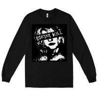 Black Vintage Bikini Kill Women Classic Long Sleeve Tee - FloraArt