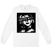 White Vintage Bikini Kill Women Classic Long Sleeve Tee - FloraArt