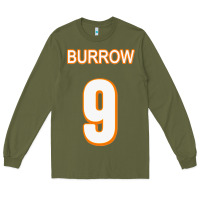 Army Green Burrow Jersey Long Sleeve Tee - FloraArt