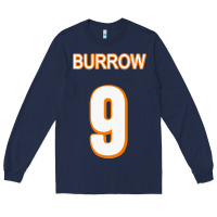 Navy Burrow Jersey Long Sleeve Tee - FloraArt