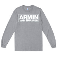 Heather Grey armin van buuren Long Sleeve Tee - FloraArt