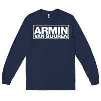 Navy armin van buuren Long Sleeve Tee - FloraArt