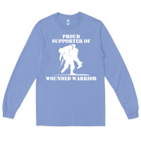 Colony Blue wounded warrior Long Sleeve Tee - FloraArt