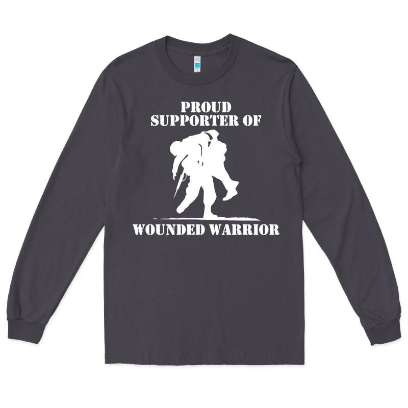 Wounded Warrior Long Sleeve Tee by FloraArt | Teevron