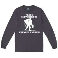 Smoke wounded warrior Long Sleeve Tee - FloraArt