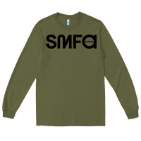 Army Green School of the Museum of Fine Arts at Tufts Long Sleeve Tee - FloraArt