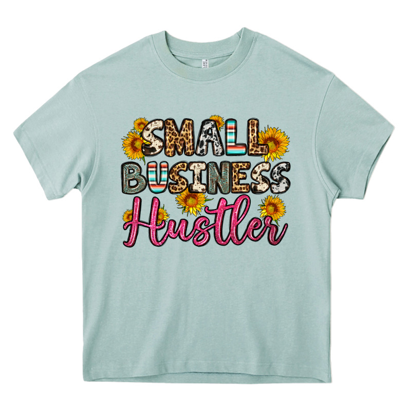 Small Business Hustler Heavy Core Tee by OliviaCreatesArt | Teevron