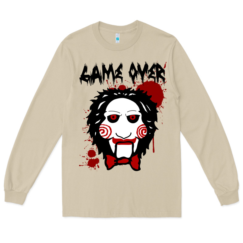 Billy Puppet Saw Jigsaw Inspired Long Sleeve Tee by FloraArt | Teevron