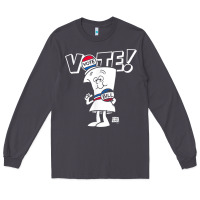 Smoke schoolhouse rock vote with bill with white type t shirt Long Sleeve Tee - FloraArt