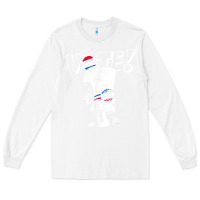 White schoolhouse rock vote with bill with white type t shirt Long Sleeve Tee - FloraArt