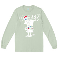 Matcha schoolhouse rock vote with bill with white type t shirt Long Sleeve Tee - FloraArt
