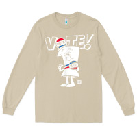 Mushroom schoolhouse rock vote with bill with white type t shirt Long Sleeve Tee - FloraArt