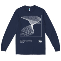 Navy Cabaret Voltaire Minimal Style Graphic Artwork Design gift Long Sleeve Tee - FloraArt