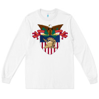 White United States, Military Academy Long Sleeve Tee - FloraArt