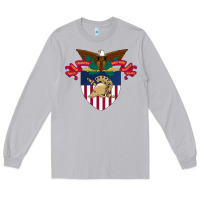 Moon Dust United States, Military Academy Long Sleeve Tee - FloraArt