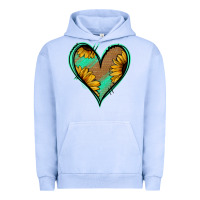 Pigment Grape Ice Sunflower Heart Urban Hoodie - Jasminsmagicworld