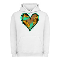 Pigment Lunar Rock Sunflower Heart Urban Hoodie - Jasminsmagicworld
