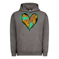 Pigment Tornado Sunflower Heart Urban Hoodie - Jasminsmagicworld