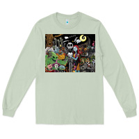 Matcha nightmare before christmas Long Sleeve Tee - FloraArt