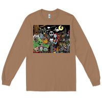 Toasted Coconut nightmare before christmas Long Sleeve Tee - FloraArt