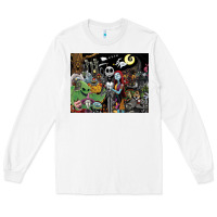 White nightmare before christmas Long Sleeve Tee - FloraArt