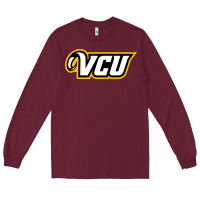 Burgundy vcu gifts Long Sleeve Tee - FloraArt