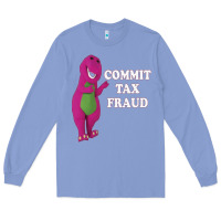 Colony Blue commit tax fraud essential Long Sleeve Tee - FloraArt